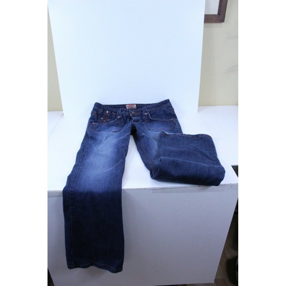 Dark Blue Jeans Stretch Boot Cut Size 11